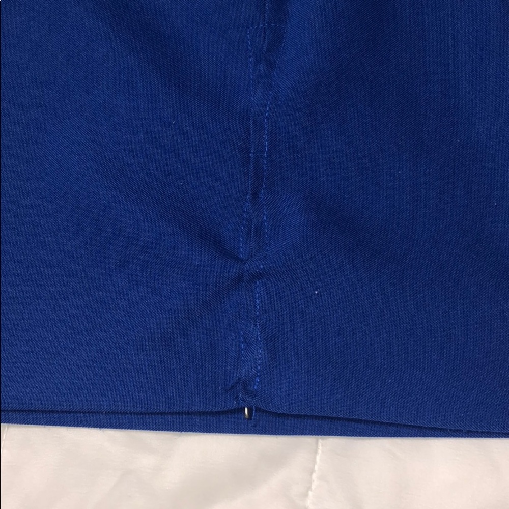 Women’s Royal blue pencil skirt size 14P - Picture 6 of 6